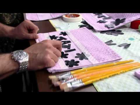 Mulher.com 10/09/2014 - Painting with Embroidery by Marcelo Darghan