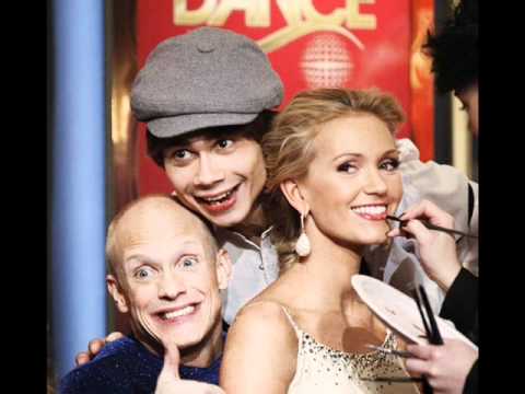 Malin Johansson and Alexander Rybak in "Let's dance"