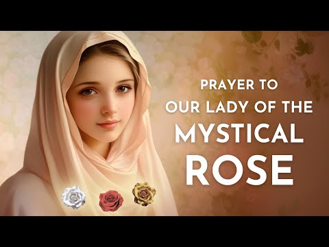 Prayer to Our Lady of the Mystical Rose for a special grace or blessing.