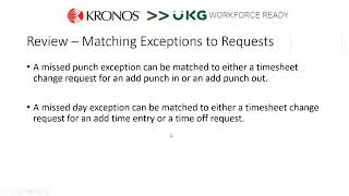 Kronos Timekeeping Video