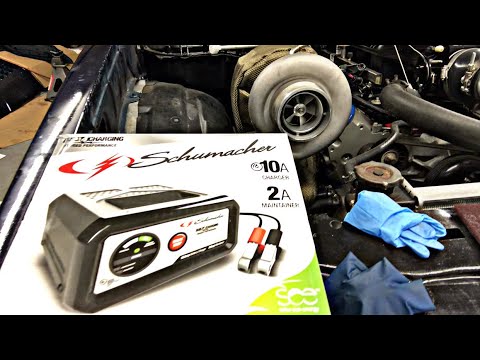 Schumacher Battery Charger Unboxing / Review - Unlocking Mercedes ESL