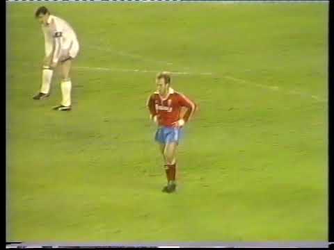 Real Madrid 3 - Real Zaragoza 2 Copa del Rey 09-04-1986