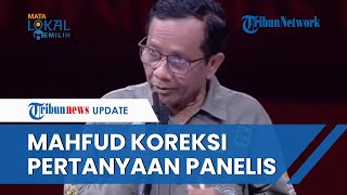 Mahfud Koreksi Pertanyaan Panelis soal Emisi Bersih dan Karbon: Itu Nanti 2060, Masih Lama Waktunya