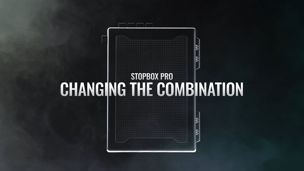StopBox Pro - Changing The Combination