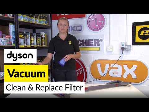 How to Clean and Replace the Filter on a Dyson Big Ball Cylinder Vacuum