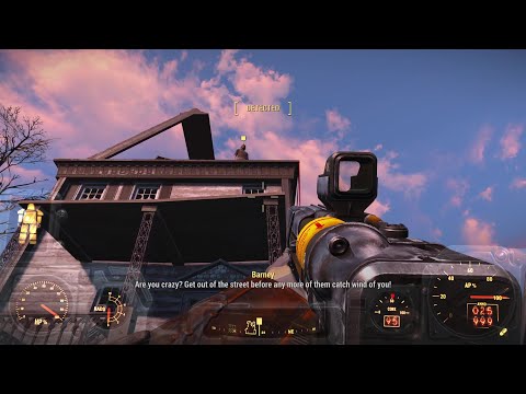 Fallout 4 BoS (Very Hard) Pt. 141 -  Salem Pt. 2 - Rook Family Home - Help Barney Rook - Reba II