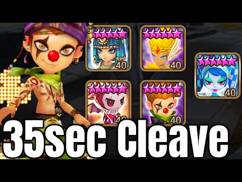 He Cleaves his Enemies in 35sec with Classic Cleaves! - Summoners War