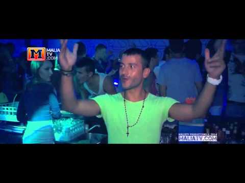 Malia TV - Dj Target @ Candy Club Malia 2014 (Dillon Francis&DJ Snake - Get Low)