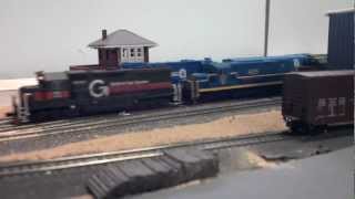 preview picture of video 'Simonds Industrial Branch - Bedford Boomers 30th and Final Train Show'