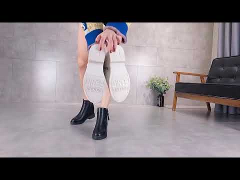 Mã B7634 Giá 950K Giày Boot Cổ Thấp Nữ Wedor Phong Cách Hàn Quốc Tăng Chiều Cao Giày Dép Nữ Chất L