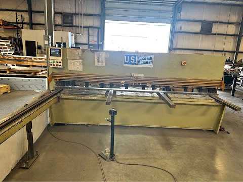 2013 US INDUSTRIAL US1025PMS 1/4 X 10 SHEAR Shears-Power Squaring Hydraul. | Asset Exchange Corporation (1)