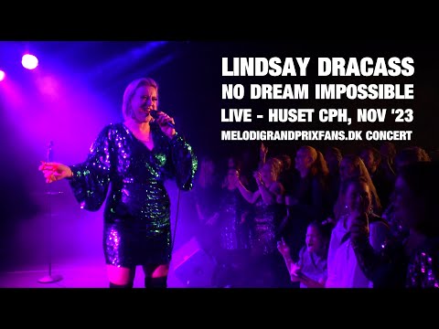 Lindsay Dracass - No Dream Impossible (Eurovision 2001 UK) - LIVE @HUSET - NOV 2023 -