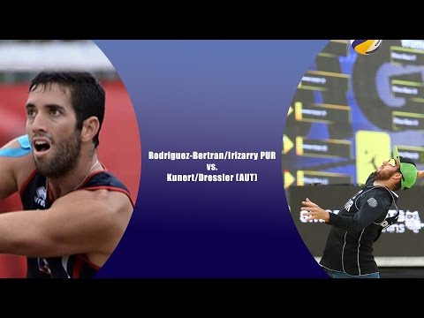 FIVB Cincinnati Open - Kunert/Dressler (AUT) vs. Rodriguez-Bertran/Irizarry (PUR)
