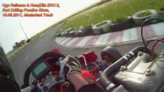preview picture of video 'Onboard kart drifting, Cyp & HusqZilla EVO 3 - Part 1 [HD]'