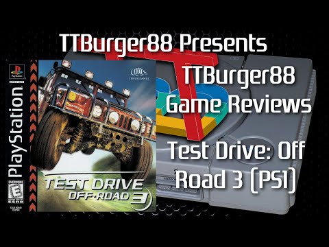 TTBurger Game Review Episode 245 Part 7 Of 8 Test Drive: Off-Road 3 ~PlayStation Version~