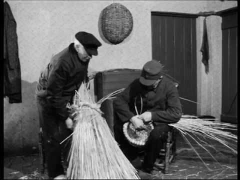 Flechten eines Bienenkorbs