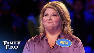 1 answer left. 37 points to go. Can Della finish??