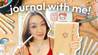 JULY journal with me 💌 (junk journal + bullet journal spreads!)