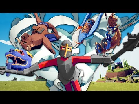 ALL UNITS SWEPT UP IN THE TORNADO - Totally Accurate Battle Simulator