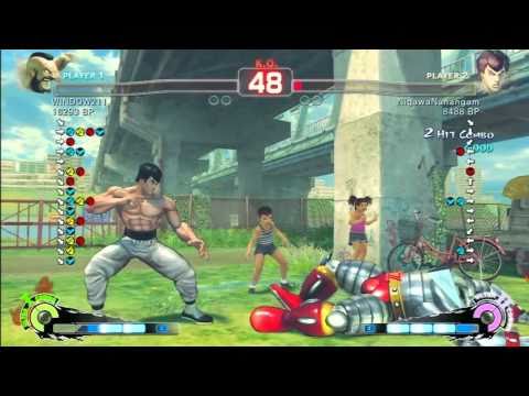 SSF4 Rank Match  WINDOW211 (ZA)  vs  NigawaNanangam (FE)