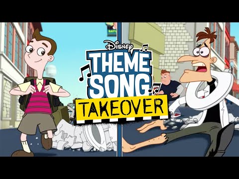 Dr. Doof Theme Song Takeover Side by Side | Milo Murphy's Law | Disney Channel
