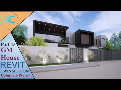 GM House | Part 15 | Complete Step By Step Project | Revit and Twinmotion Tutorial