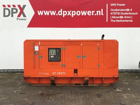 DPX Power: Loadtest FG Wilson P230 - 250 kVA Generator set - DPX-12049