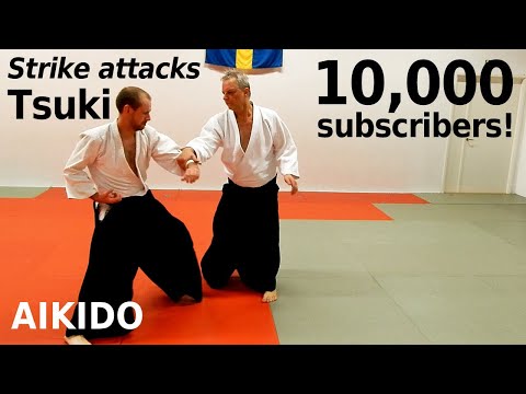 Aikido against PUNCHES, at 10,000 subscribers reached,  by Stefan Stenudd