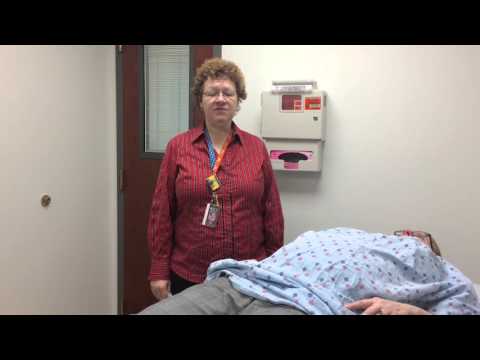 Draping a standardized patient