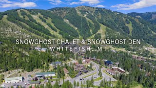 Snowghost Chalet & Snowghost Den || LUXURY Vacation Rentals on Whitefish Mountain Resort