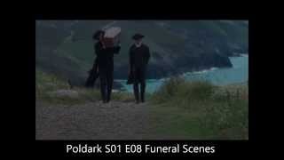 Poldark S01 E08 Funeral Scenes (2015)