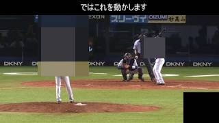 【プロ野球　クイズ】 モザイクをかけたプロ野球選手の誰と誰の対戦かを当てるクイズ　【野球】 part 13