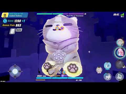 HoH 3/4 720+ without Kira & Sushang | Honkai Impact 3 Real Run EX abbys Red Lotus D441 Wardens Ice