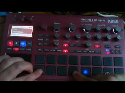 Korg Electribe 2 (sampler) - Tutorial (Quick Start) (German) Part 1