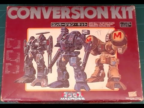 Opening Macross 1/100 Destroid Conversion Kit by Takatoku Toys