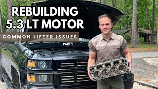 LT 5.3 Rebuild, DOD Delete: Lifter Failure - Removing Heads (Part1)