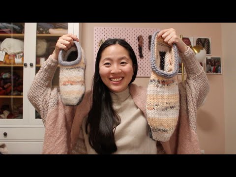 arieknits Ep. 139 - Felted Knit Slippers?!