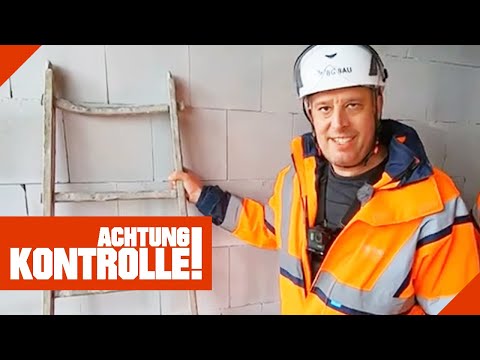 "Ein Fall für die Tonne" - Baustellenkontrolle findet viele Mängel! | Achtung Kontrolle | Kabel Eins