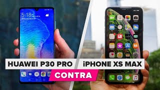 El Huawei P30 Pro vs. iPhone XS Max: ¿Cuáles son las diferencias?