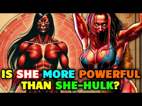 Red She Hulk Anatomy Explored - Is She More Powerful Than She-Hulk? Does She Have Hidden Monster?