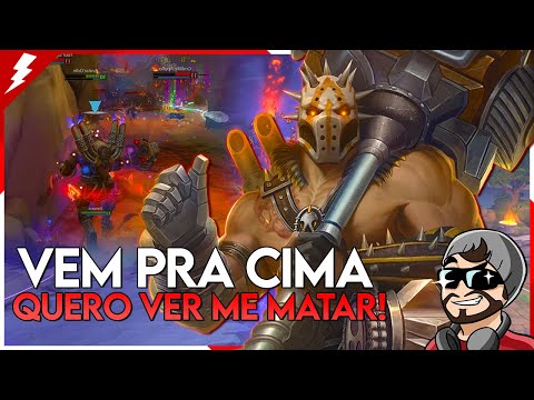 VULCAN MID, QUERO VER ME MATAR! VEM PRA CIMA! - ⚡ Smite BR Master Ranked Conquista