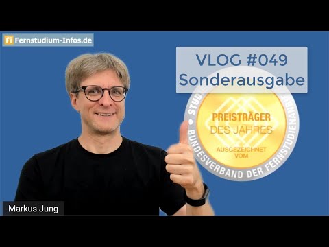 Studienpreise an Absolvent:innen von APOLLON, DIPLOMA, ILS und Wilhelm Büchner Hochschule | Vlog 049