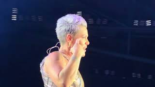 P!nk - Just Give Me A Reason (live Marvel Stadium Melbourne 13 March 2024) summer festival tour Pink