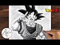 How To Draw Goku Full Body | Drawing Tutorial For Beginners (step by step)