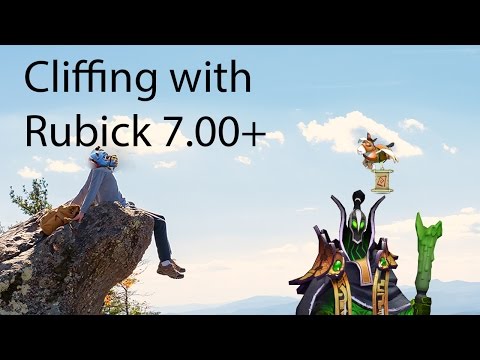 How and where to cliff with Rubick after 7.00+ in Dota 2