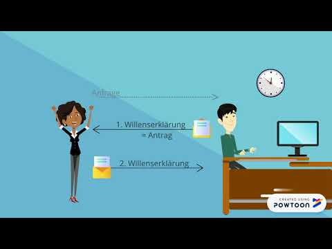 Wie kommt ein Kaufvertrag zustande?