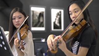 Canon in D violin duet