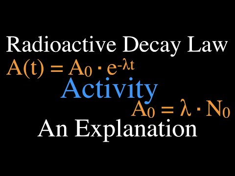 Radioactivity (8 of 16) Decay Activity, An Explanation