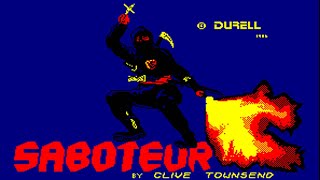 [Amstrad CPC] Saboteur - Longplay
