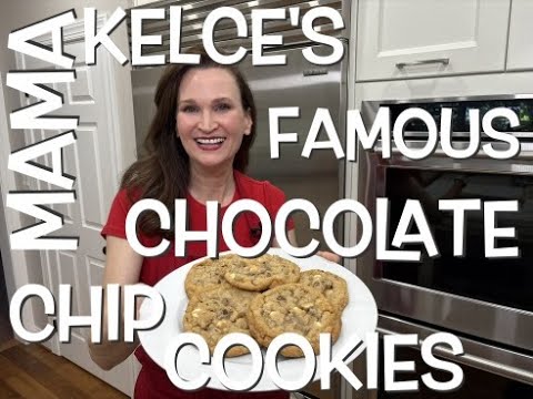 Mama Kelce’s Famous Chocolate Chip Cookies! Surprise Ingredients Perfect For A Superbowl Or Wedding.